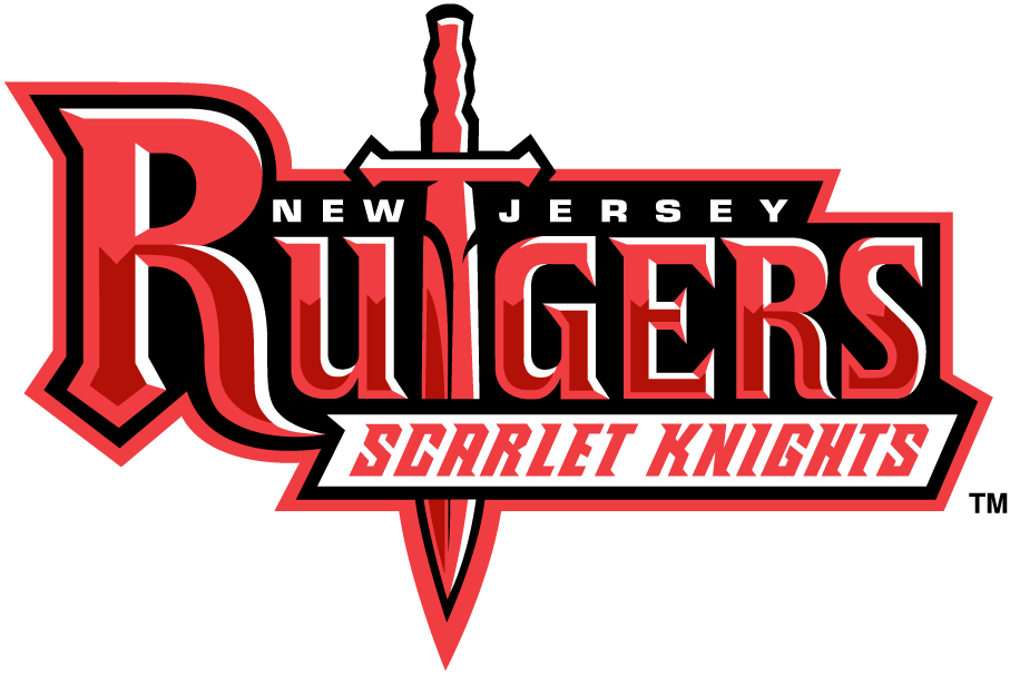 Rutgers Scarlet Knights 1995-2000 Wordmark Logo t shirts DIY iron ons